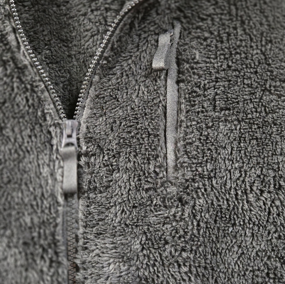 3X Lands' End Black Fleece Jacket - Picture 4 of 4